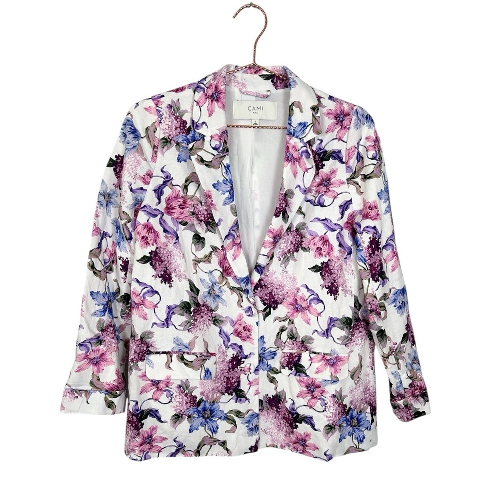 Cami NYC Owen Blazer in Clematis - Picture 3 of 9